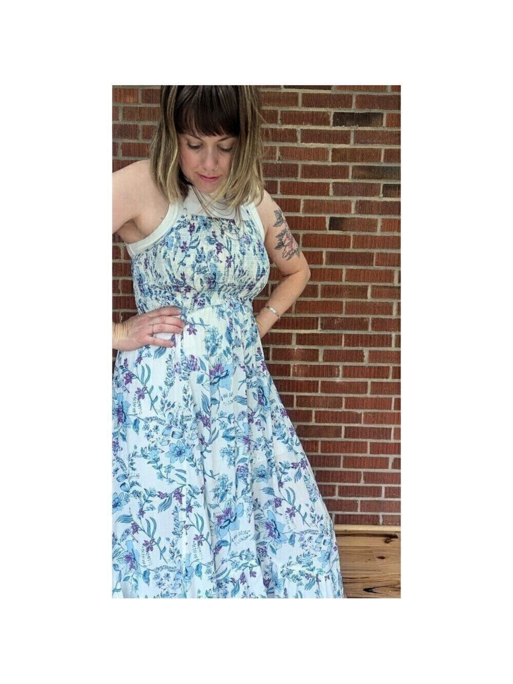 FREE PEOPLE Heat Wave Printed Maxi / Floral Combo - Picture 2 of 9
